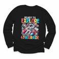 Ready To Explore 4th Grade Boys Astronaut Back To School Youth Long Sleeve Tee Ready To Explore 4th Grade Boys Astronaut Back To School Youth Long Sleeve Tee