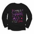 Ready To Sparkle 6th Grade Back To School For Girls Youth Long Sleeve Tee Ready To Sparkle 6th Grade Back To School For Girls Youth Long Sleeve Tee
