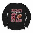 Ready To Tackle 2nd Grade Back To School First Day Of School Youth Long Sleeve Tee