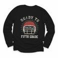 Ready To Tackle 5th Grade Back To School Football Youth Long Sleeve Tee