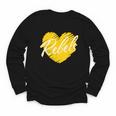 Rebels Heart Back To School Spirit GY Youth Long Sleeve Tee