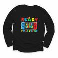 Retro Back To School Kindergarten Ready To Level Up Gamer Youth Long Sleeve Tee Retro Back To School Kindergarten Ready To Level Up Gamer Youth Long Sleeve Tee