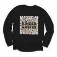 Retro Flower Power Squared Kindergarten Back To School Youth Long Sleeve Tee Retro Flower Power Squared Kindergarten Back To School Youth Long Sleeve Tee