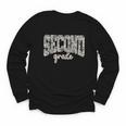 Retro Second Grade Back To School Boy Old Camo 2nd Grade Kid Youth Long Sleeve Tee Retro Second Grade Back To School Boy Old Camo 2nd Grade Kid Youth Long Sleeve Tee