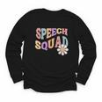 Retro Speech Squad Back To School Speech Therapist SLP Youth Long Sleeve Tee Retro Speech Squad Back To School Speech Therapist SLP Youth Long Sleeve Tee
