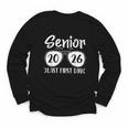 Retro Sunglasses Senior 2026 Last First Day Back To School Youth Long Sleeve Tee