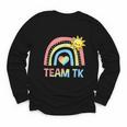 Retro Team TK Back To School Transitional Kindergarten Youth Long Sleeve Tee Retro Team TK Back To School Transitional Kindergarten Youth Long Sleeve Tee