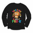Roaring Into Pre-Kindergarten Lion Pre K Back To School Youth Long Sleeve Tee Roaring Into Pre-Kindergarten Lion Pre K Back To School Youth Long Sleeve Tee