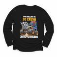 Rollin Crush Monster Truck Back To School 3rd Grade Boys Youth Long Sleeve Tee Rollin Crush Monster Truck Back To School 3rd Grade Boys Youth Long Sleeve Tee