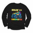 Rollin' Into Kindergarten Monster Car Back To School Boys Youth Long Sleeve Tee Rollin' Into Kindergarten Monster Car Back To School Boys Youth Long Sleeve Tee