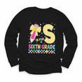 S Is For Sixth Grade Back To School Pencil Bow 6th Grade Kid Youth Long Sleeve Tee S Is For Sixth Grade Back To School Pencil Bow 6th Grade Kid Youth Long Sleeve Tee
