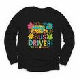 School Bus Driver Boho Floral Leopard Back To School Womens Youth Long Sleeve Tee School Bus Driver Boho Floral Leopard Back To School Womens Youth Long Sleeve Tee