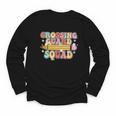 School Crossing Guard Retro Back To School Cool Appreciation Youth Long Sleeve Tee