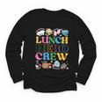 School Lunch Hero Squad Crew Back To School Women Men Youth Long Sleeve Tee School Lunch Hero Squad Crew Back To School Women Men Youth Long Sleeve Tee