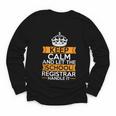 School Registry Student Enrollment Back To School Registrar Youth Long Sleeve Tee School Registry Student Enrollment Back To School Registrar Youth Long Sleeve Tee
