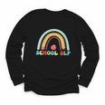School SLP Rainbow Pencil Back To School Appreciation Youth Long Sleeve Tee School SLP Rainbow Pencil Back To School Appreciation Youth Long Sleeve Tee