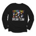 Second Grade Dream Team Astronaut 2nd Grade Back To School Youth Long Sleeve Tee Second Grade Dream Team Astronaut 2nd Grade Back To School Youth Long Sleeve Tee
