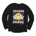 Second Grade Team Smile Face 2nd Grade Back To School Youth Long Sleeve Tee