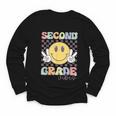 Second Grade Vibes Smile Face 2nd Grade Team Back To School Youth Long Sleeve Tee Second Grade Vibes Smile Face 2nd Grade Team Back To School Youth Long Sleeve Tee