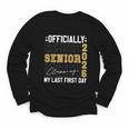 Senior Class Of 2026 Back To School Last First Day Of School Youth Long Sleeve Tee Senior Class Of 2026 Back To School Last First Day Of School Youth Long Sleeve Tee