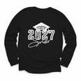 Senior Class Of 2027 Back To School Graduate Senior Year 27 Youth Long Sleeve Tee