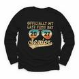 Senior Class Of 2027 Back To School Last First Day Of School Youth Long Sleeve Tee Senior Class Of 2027 Back To School Last First Day Of School Youth Long Sleeve Tee