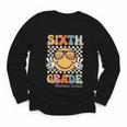 Sixth Grade Dream Team Smile Retro Back To School 6th Grade Youth Long Sleeve Tee