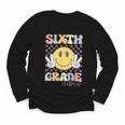 Sixth Grade Vibes Smile Face 6th Grade Team Back To School Youth Long Sleeve Tee Sixth Grade Vibes Smile Face 6th Grade Team Back To School Youth Long Sleeve Tee