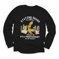 Stay Sharp PTA President Back To School Pencil Youth Long Sleeve Tee Stay Sharp PTA President Back To School Pencil Youth Long Sleeve Tee