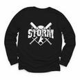 Storm Baseball Back To School Spirit Youth Long Sleeve Tee
