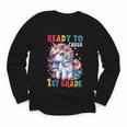 Student Unicorn Ready Back To School Crush 1st Grade Girls Youth Long Sleeve Tee Student Unicorn Ready Back To School Crush 1st Grade Girls Youth Long Sleeve Tee