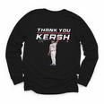 Thank You Kersh Clayton Kershaw Los Angeles Baseball MLBPA Youth Long Sleeve Tee