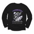 Third Grade Back To School Space Rocket Astronaut Youth Long Sleeve Tee