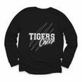 Tigers Cheer Back To School Cheerleading Team Spirit Youth Long Sleeve Tee Tigers Cheer Back To School Cheerleading Team Spirit Youth Long Sleeve Tee