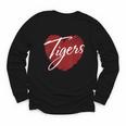 Tigers Heart Back To School Spirit M Youth Long Sleeve Tee Tigers Heart Back To School Spirit M Youth Long Sleeve Tee