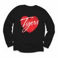 Tigers Heart Back To School Spirit R Youth Long Sleeve Tee Tigers Heart Back To School Spirit R Youth Long Sleeve Tee