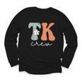 TK Crew Groovy Women Appreciation Day Hello Back To School Youth Long Sleeve Tee