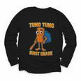 Tung Tung Sahur First Grade Italian Brainrot Back To School Youth Long Sleeve Tee