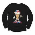 USA Patriotic Baseball Ice Cream Cone Freedom Youth Long Sleeve Tee USA Patriotic Baseball Ice Cream Cone Freedom Youth Long Sleeve Tee