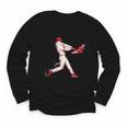 Valentines Day Baseball Batter Silhouette Heart For Men Boys Youth Long Sleeve Tee Valentines Day Baseball Batter Silhouette Heart For Men Boys Youth Long Sleeve Tee