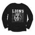 Vintage Lions School Spirit Fan Team Back To School Youth Long Sleeve Tee Vintage Lions School Spirit Fan Team Back To School Youth Long Sleeve Tee
