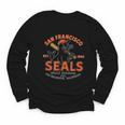 Vintage San Francisco Seals California Baseball Logo Youth Long Sleeve Tee Vintage San Francisco Seals California Baseball Logo Youth Long Sleeve Tee