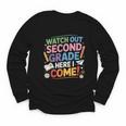 Watch Out 2nd Grade Here I Come Back To School Second Grade Youth Long Sleeve Tee Watch Out 2nd Grade Here I Come Back To School Second Grade Youth Long Sleeve Tee