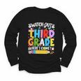 Watch Out Third Grade Here I Come Back To School Girls Kids Youth Long Sleeve Tee Watch Out Third Grade Here I Come Back To School Girls Kids Youth Long Sleeve Tee