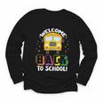 Welcome Back To School Bus Driver First Day Of School Youth Long Sleeve Tee Welcome Back To School Bus Driver First Day Of School Youth Long Sleeve Tee