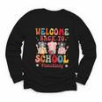 Welcome Back To School Cafeteria Worker Lunch Lady Youth Long Sleeve Tee Welcome Back To School Cafeteria Worker Lunch Lady Youth Long Sleeve Tee