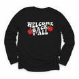 Welcome Back To School Happy First Day Of School 2025 2026 Youth Long Sleeve Tee Welcome Back To School Happy First Day Of School 2025 2026 Youth Long Sleeve Tee