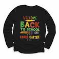 Welcome Back To School Kinder Garten First Day Of School Kid Youth Long Sleeve Tee Welcome Back To School Kinder Garten First Day Of School Kid Youth Long Sleeve Tee