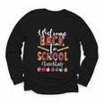 Welcome Back To School Lunch Lady Leopard On First Day Of School Youth Long Sleeve Tee Welcome Back To School Lunch Lady Leopard On First Day Of School Youth Long Sleeve Tee