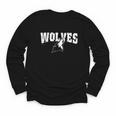 Wolves Back To School Spirit Youth Long Sleeve Tee Wolves Back To School Spirit Youth Long Sleeve Tee